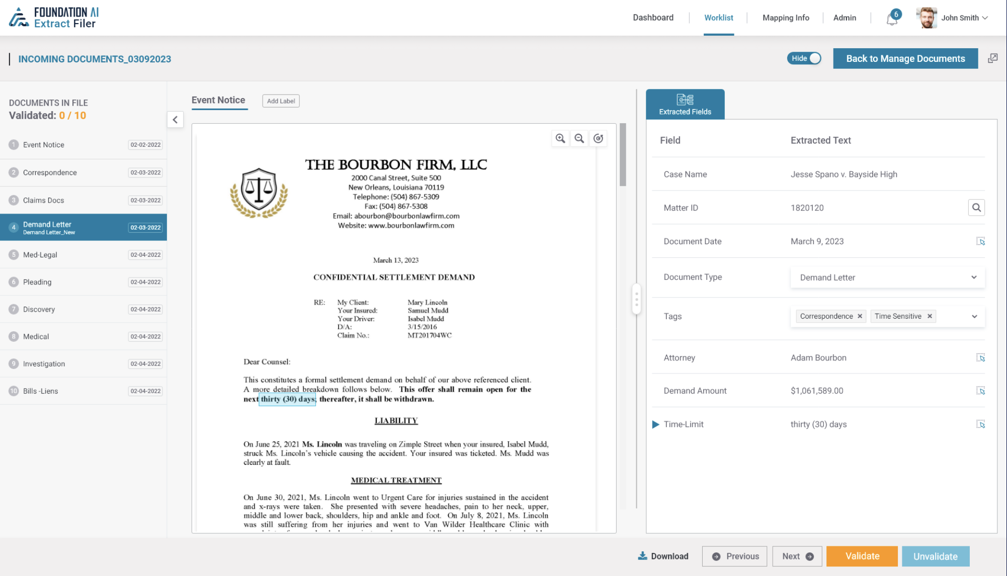 screenshot of Foundation AI